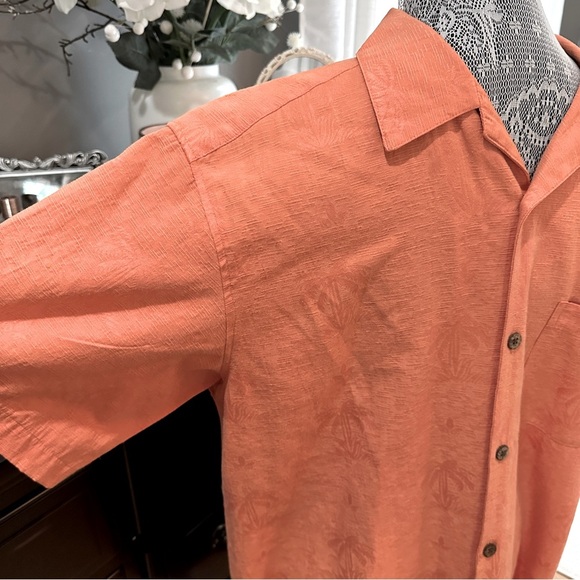 Gordon Clothing Co. Cotton Blend Button-Front Shirt Men’s M - Picture 7 of 15